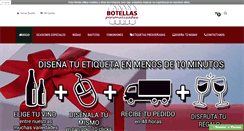 Desktop Screenshot of botellaspersonalizadas.com